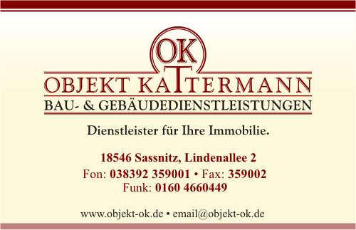 Objekt Kattermann | Baus- und Gebudedienstleistungen